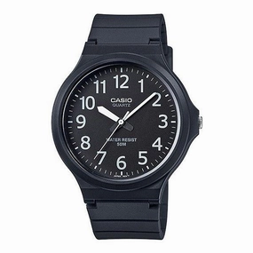 CASIO STANDARD COLLECTION MENS 50M - MW-240-1BVDF