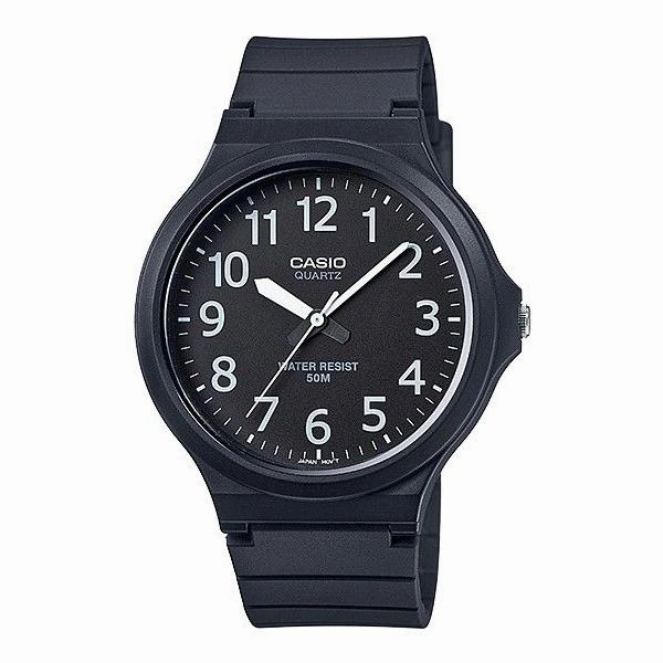CASIO STANDARD COLLECTION MENS 50M - MW-240-1BVDF
