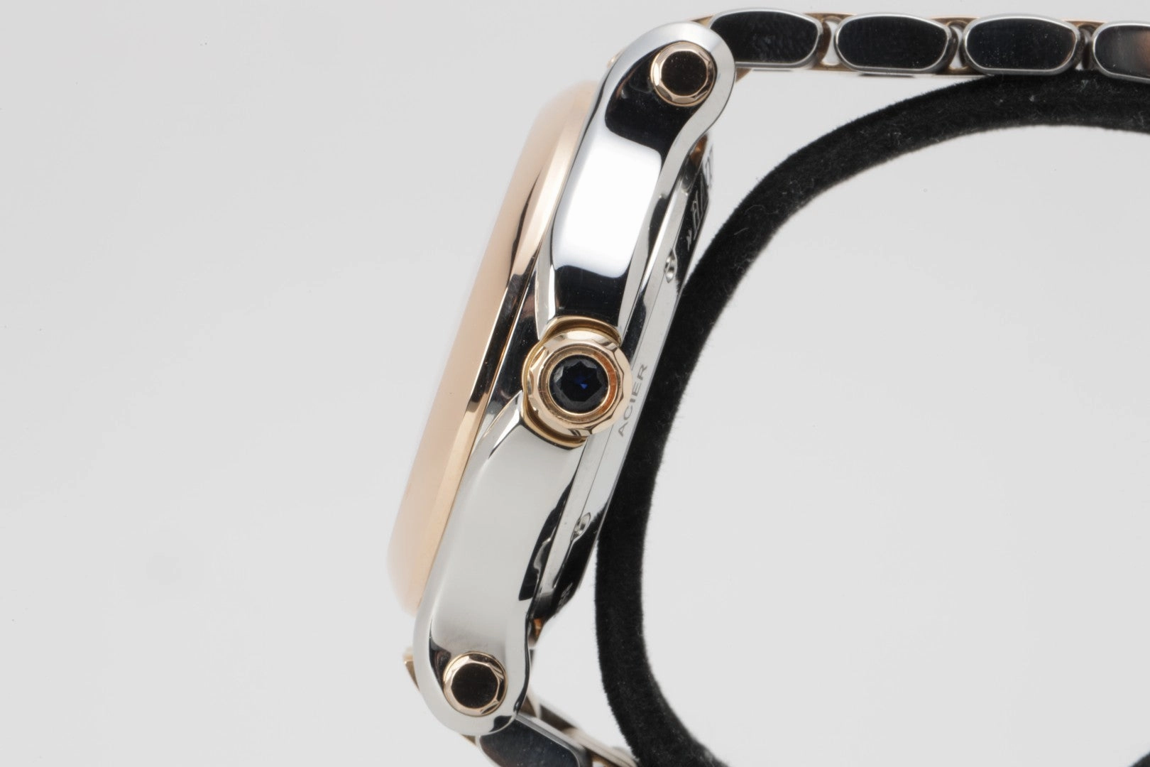 Chopard Happy Sport 278559-6002 Stainless Steel & 18k Rose Gold 36mm Watch