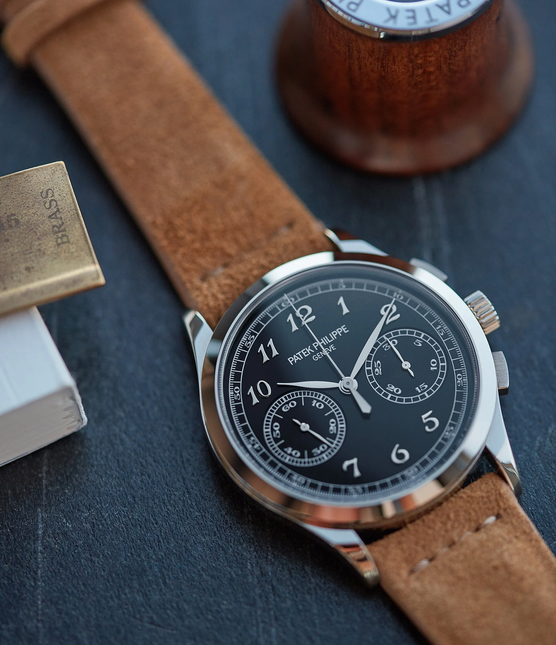 Chronograph 5170G-010 | Black Dial | Grey Gold