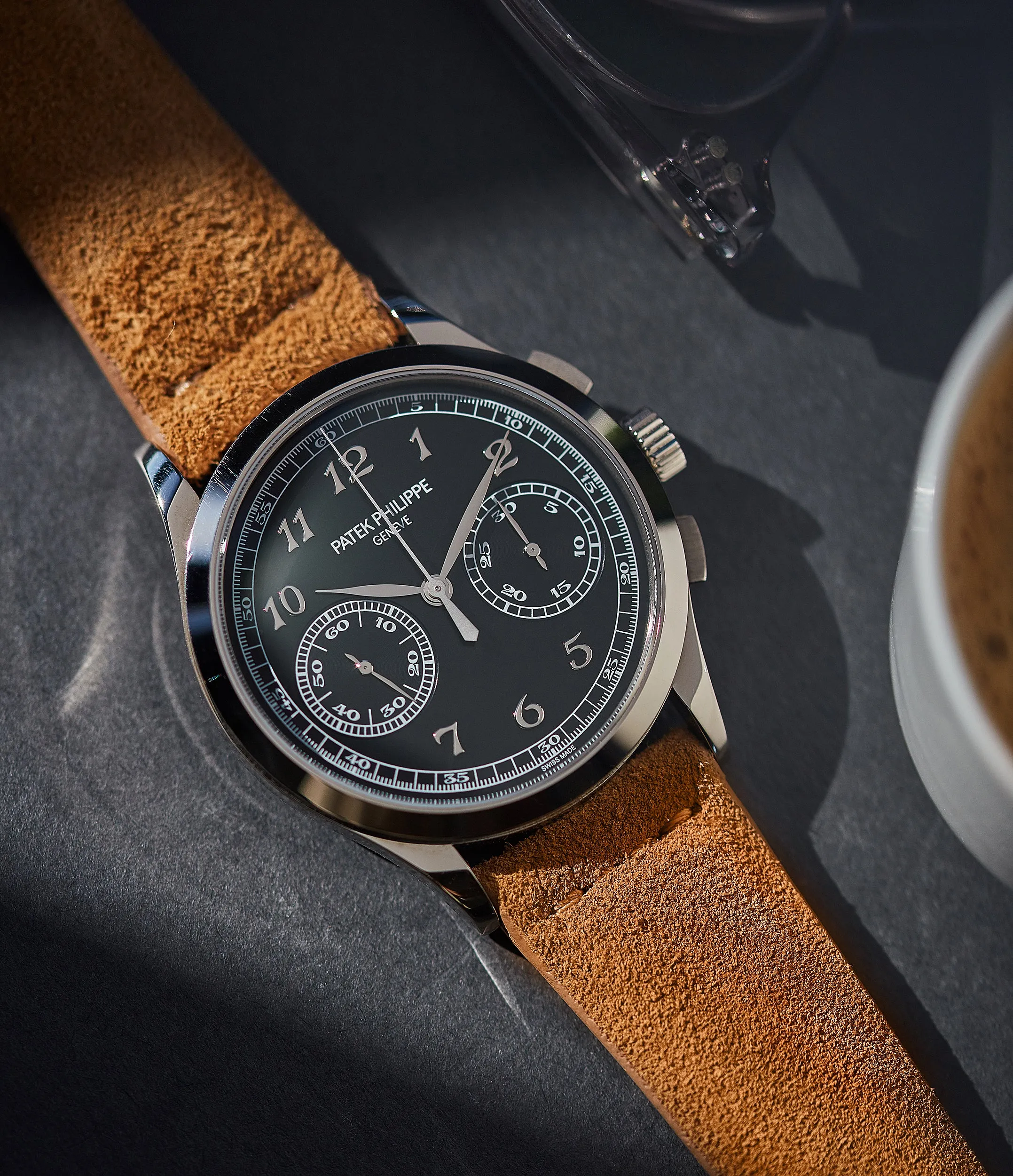 Chronograph 5170G-010 | Black Dial | Grey Gold
