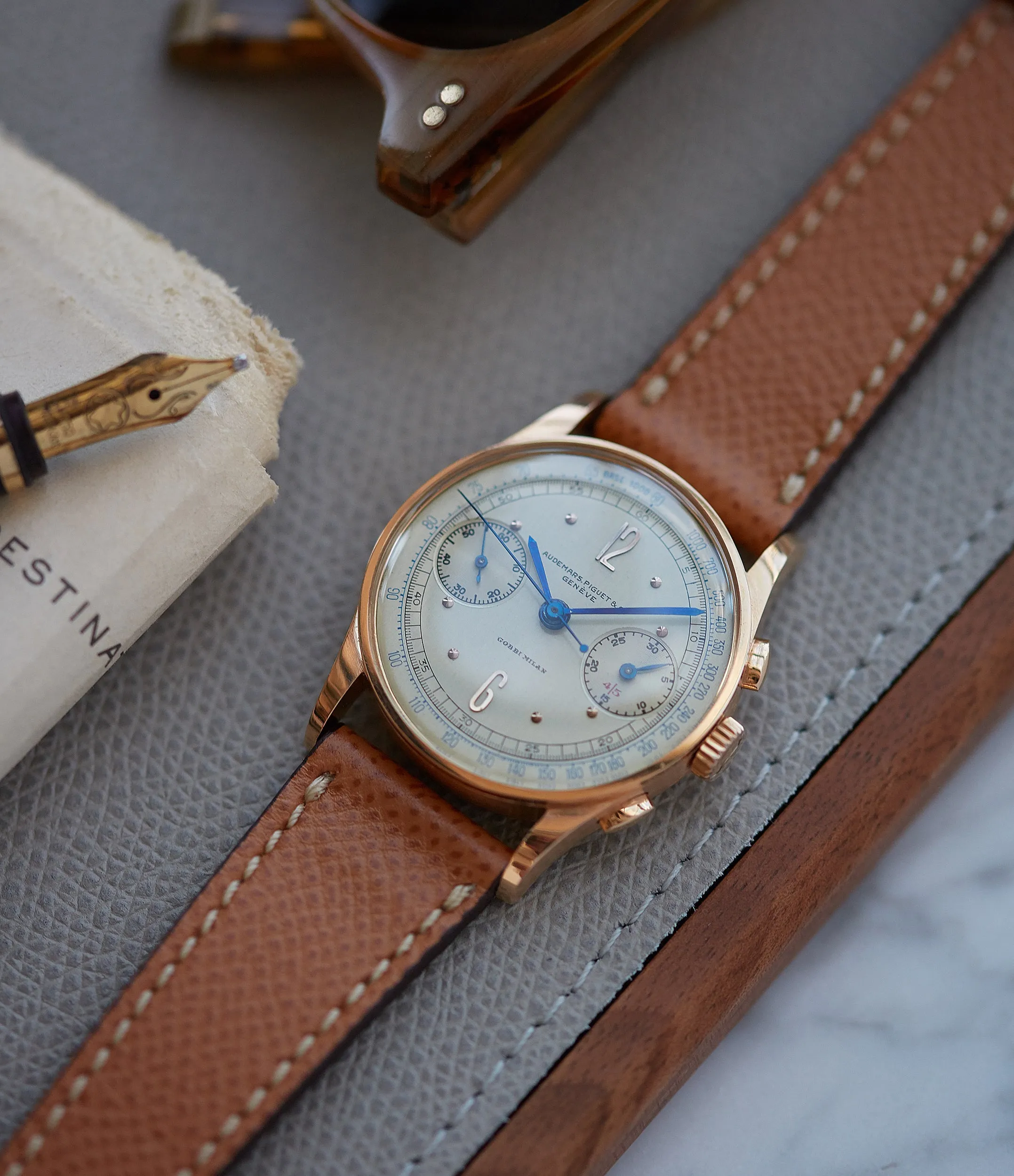 Chronograph | Gobbi Milan | Pink Gold