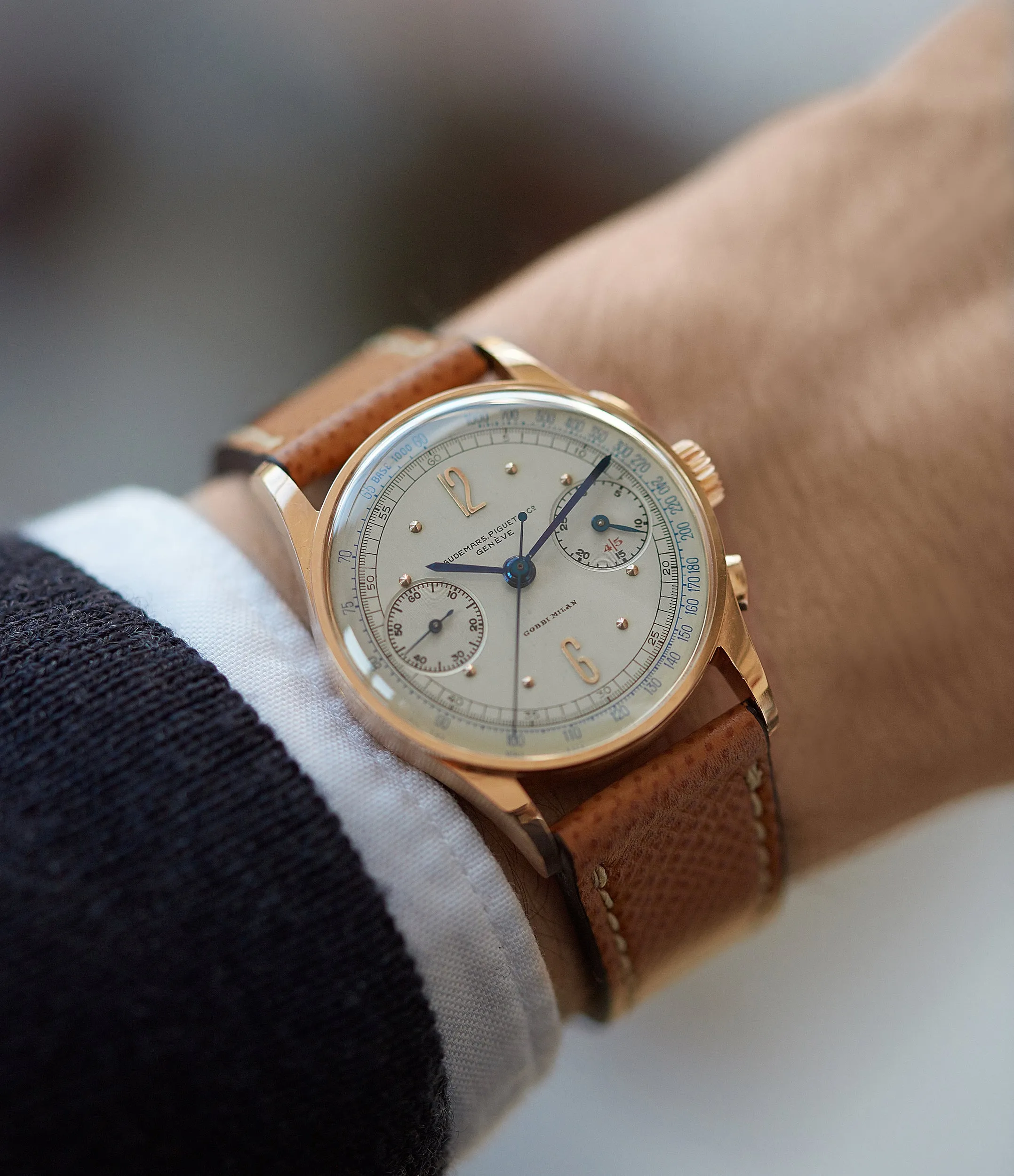 Chronograph | Gobbi Milan | Pink Gold