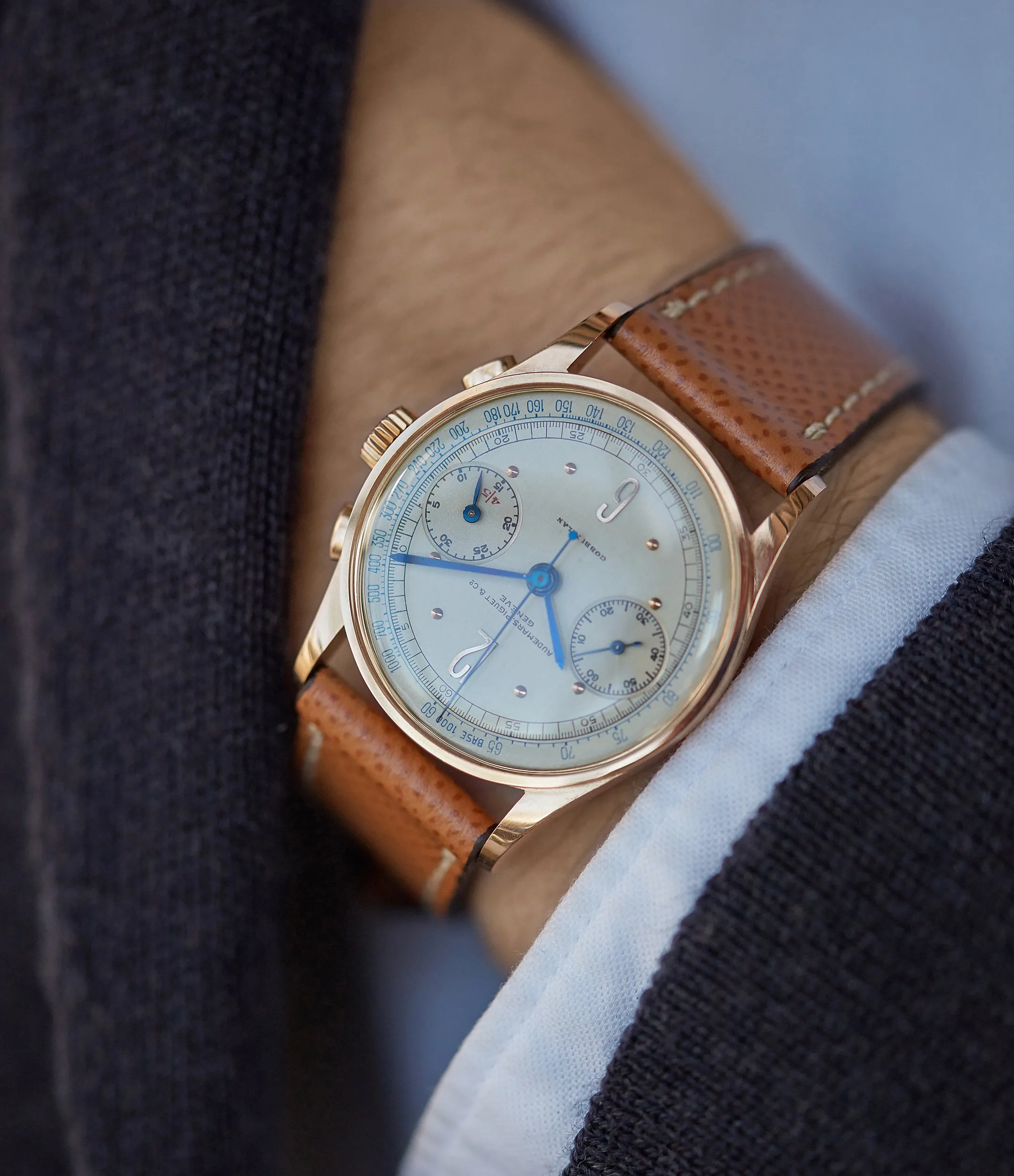 Chronograph | Gobbi Milan | Pink Gold