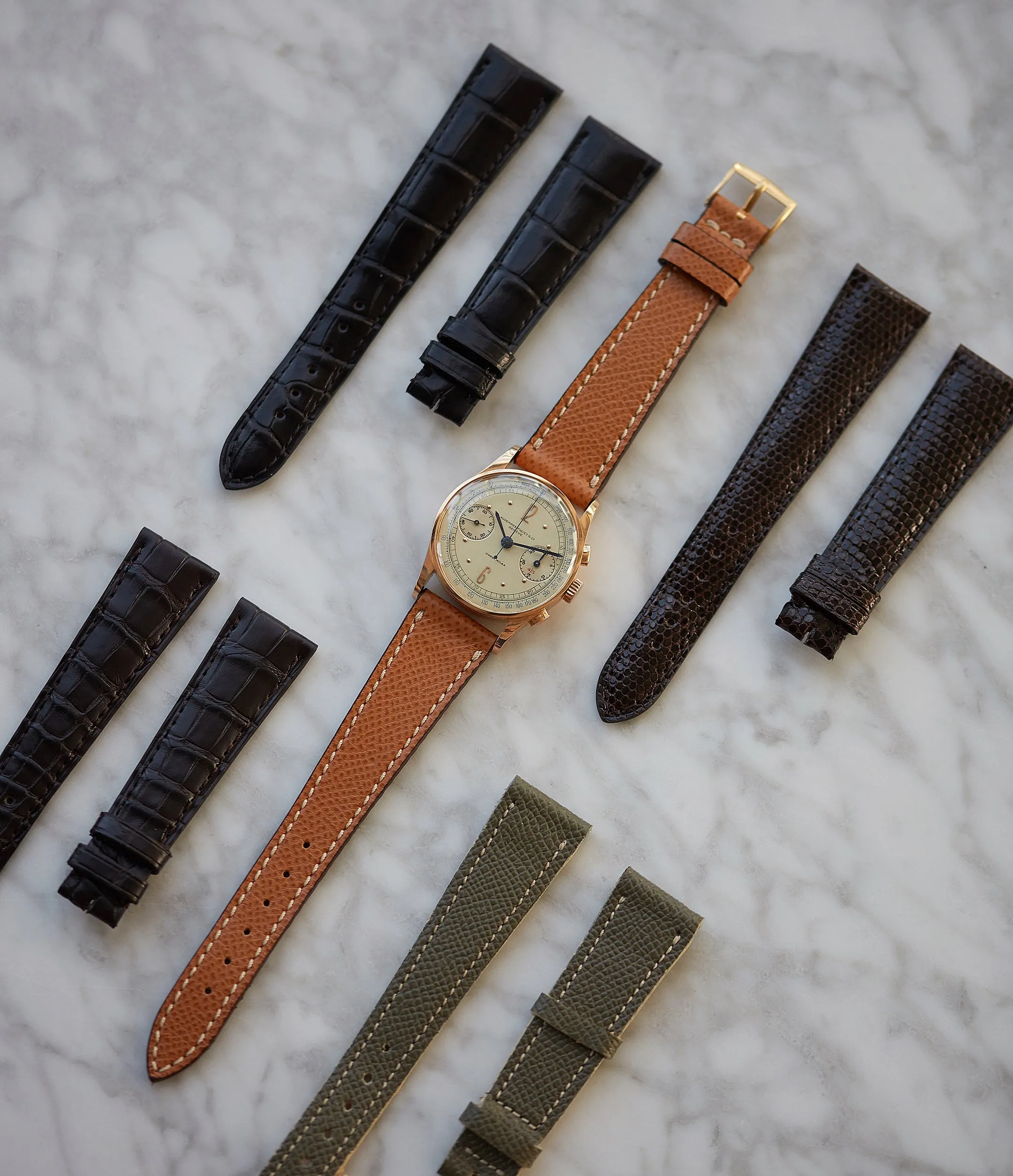 Chronograph | Gobbi Milan | Pink Gold