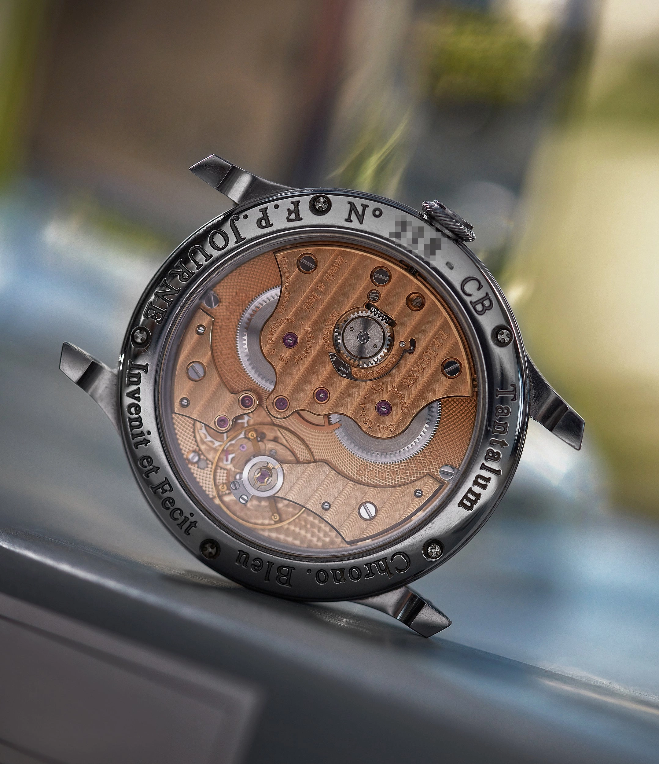 Chronomtre Bleu | Tantalum