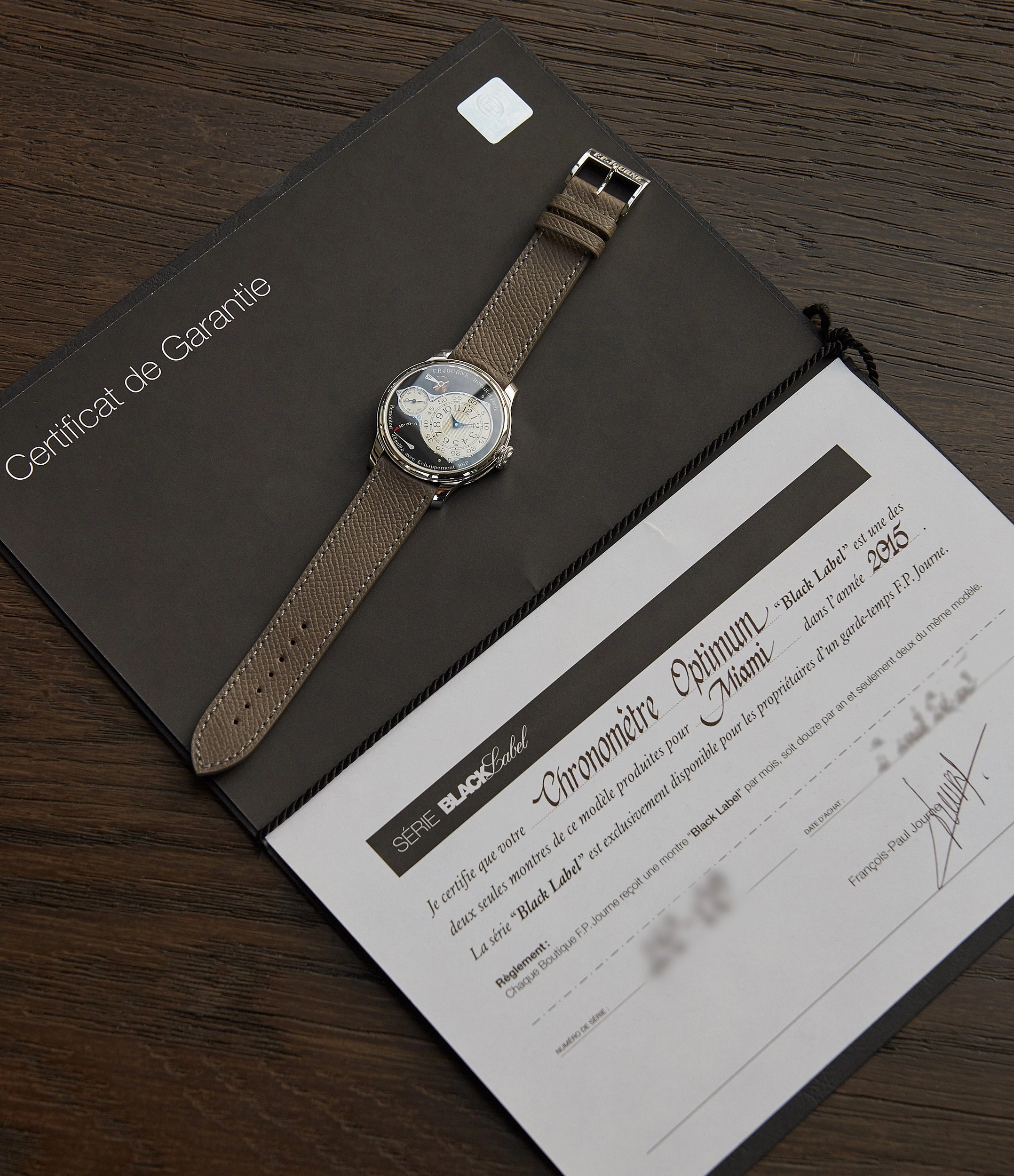 Chronomtre Optimum | Platinum