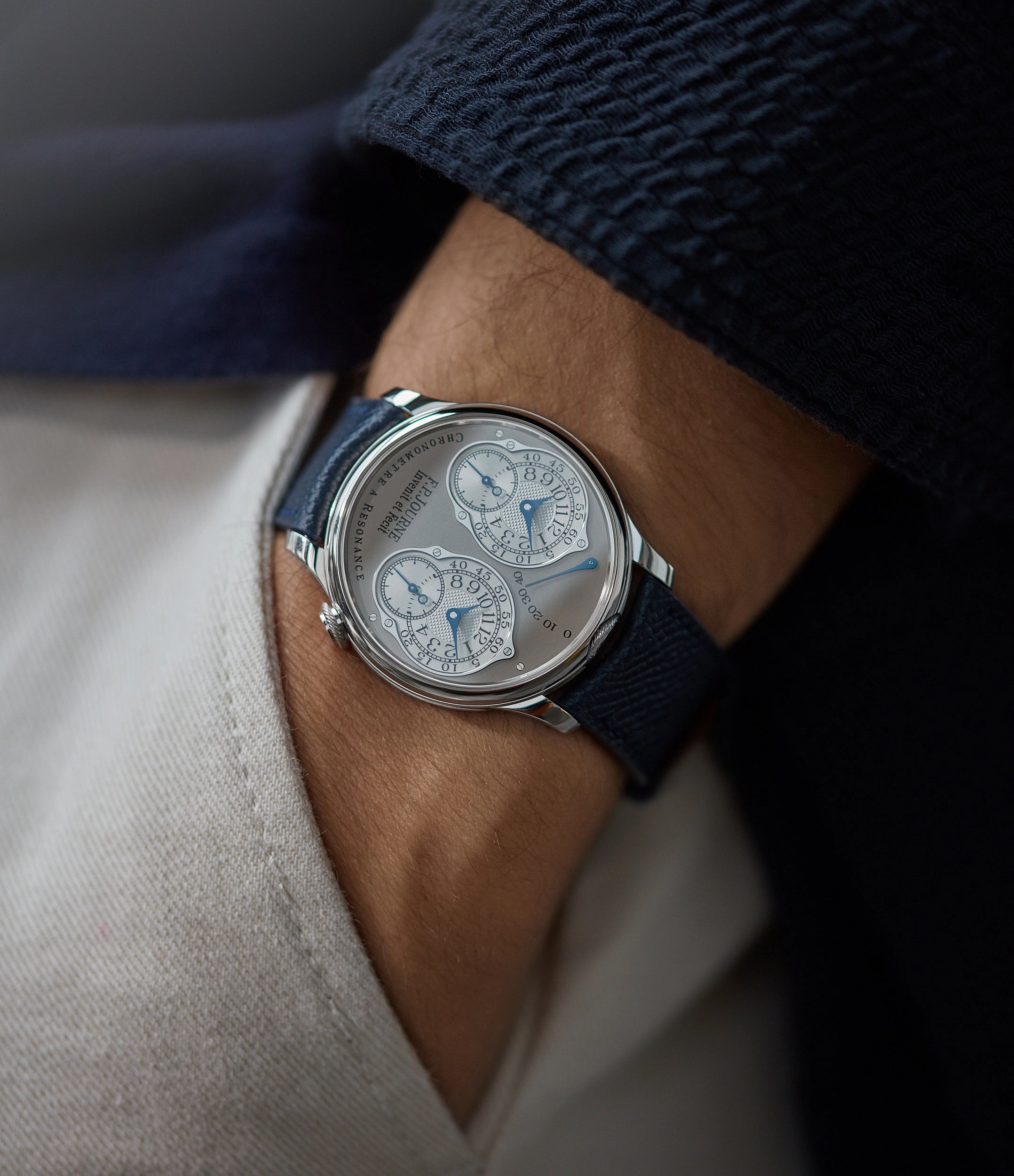 Chronomtre  Rsonance | Gold Movement | Platinum