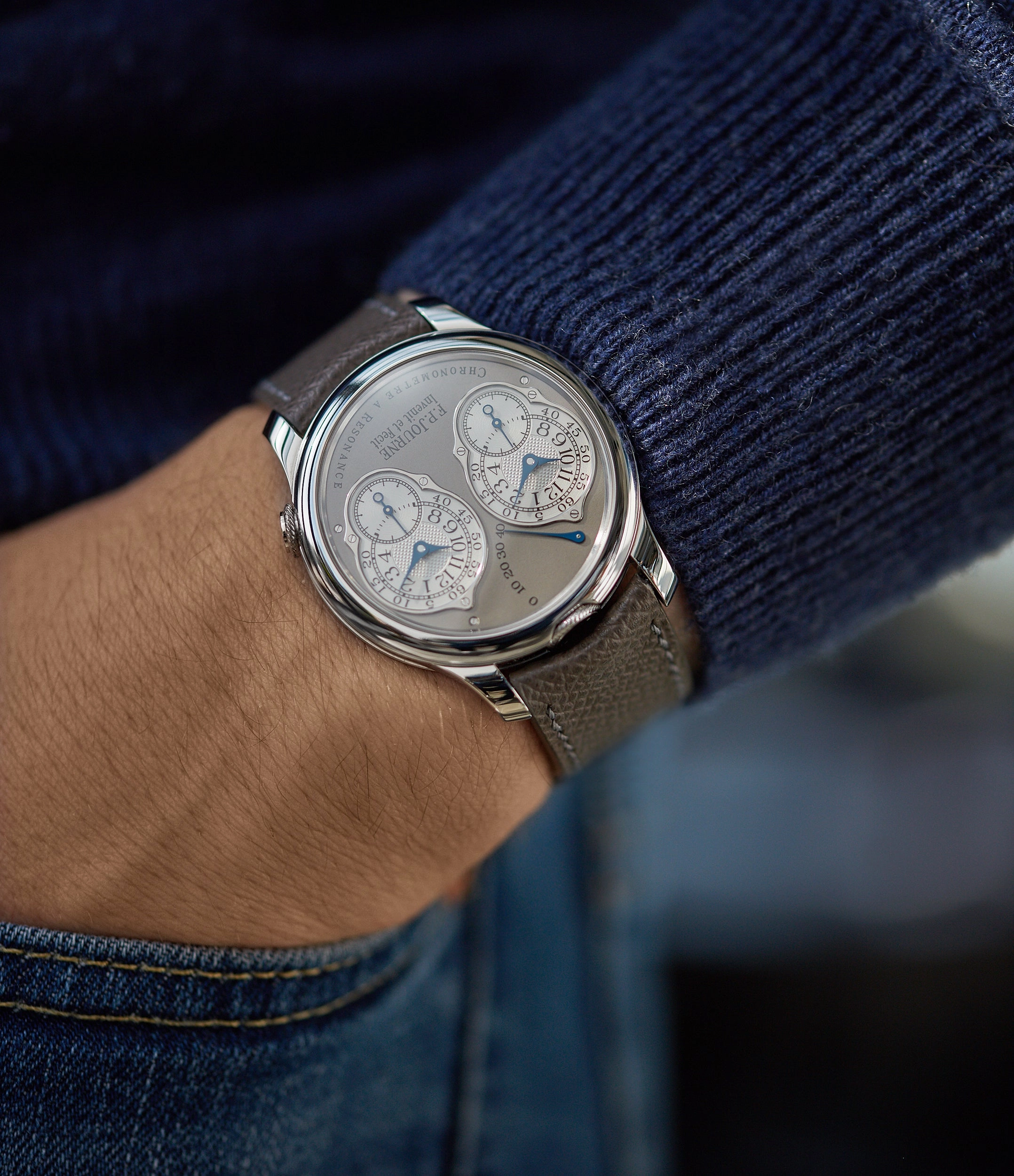 Chronomtre  Rsonance | Gold Movement | Platinum
