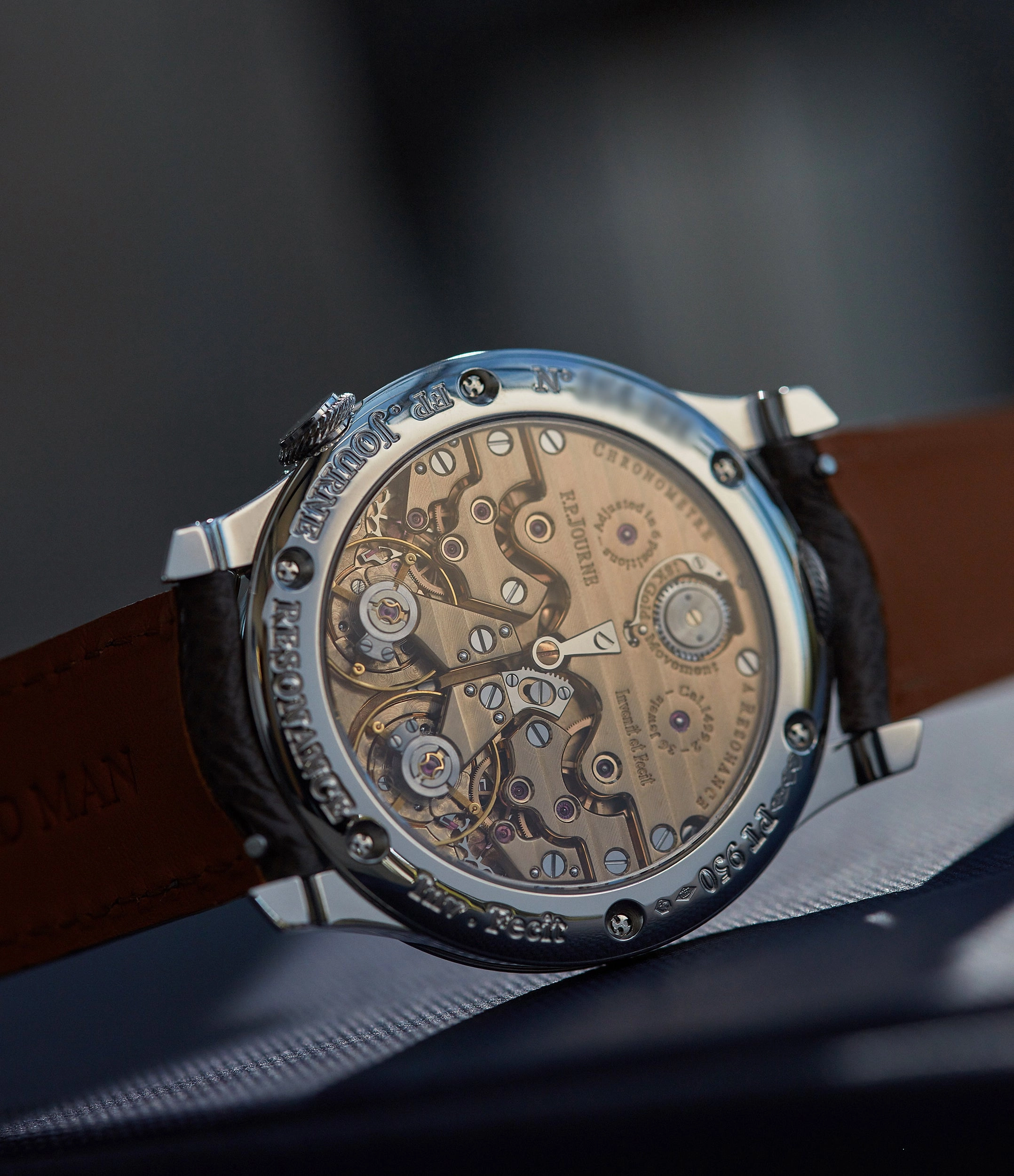 Chronomtre  Rsonance | Gold Movement | Platinum