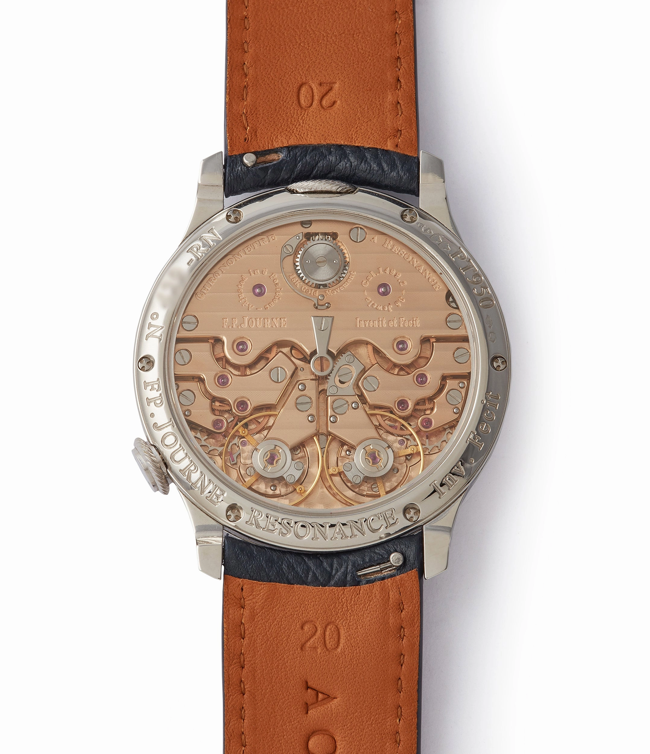 Chronomtre  Rsonance | Gold Movement | Platinum