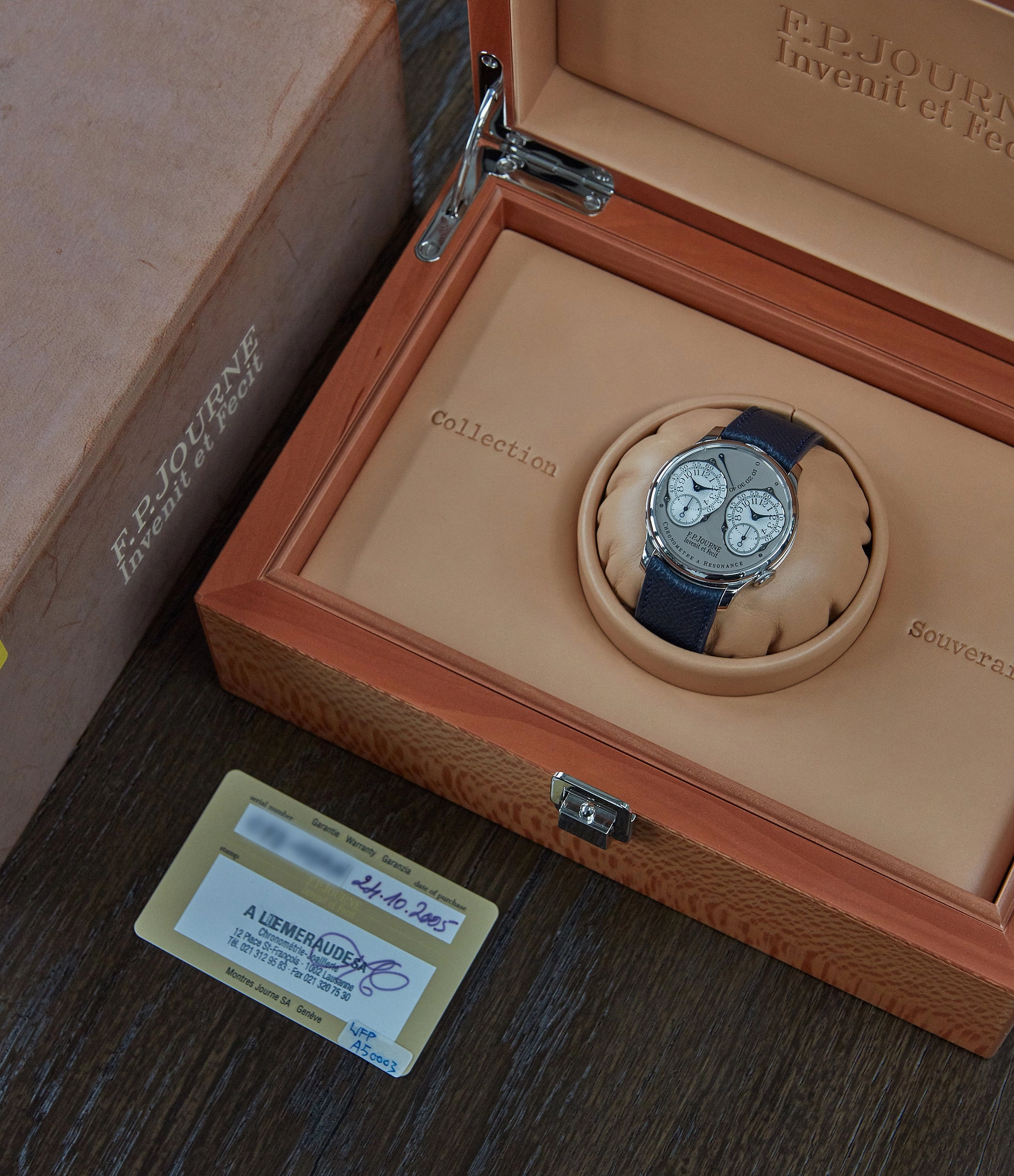 Chronomtre  Rsonance | Gold Movement | Platinum