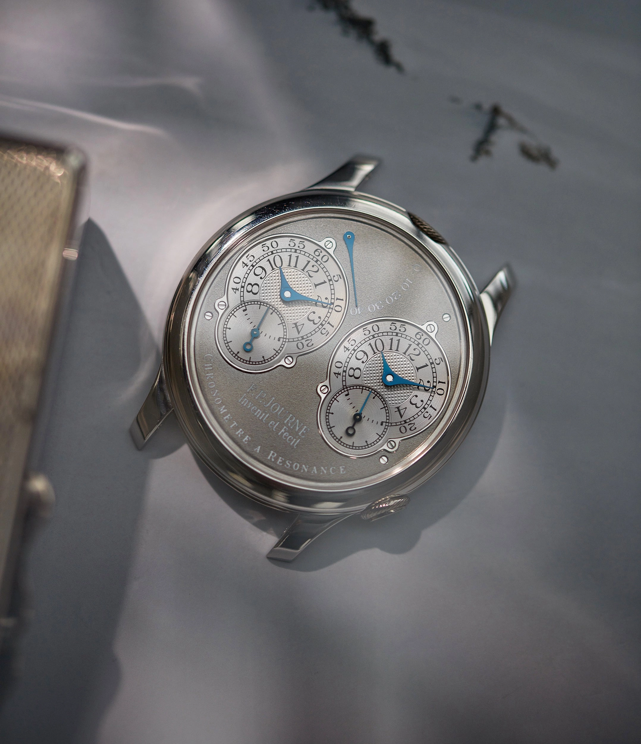 Chronomtre  Rsonance | Ruthenium Dial | 40mm | Platinum