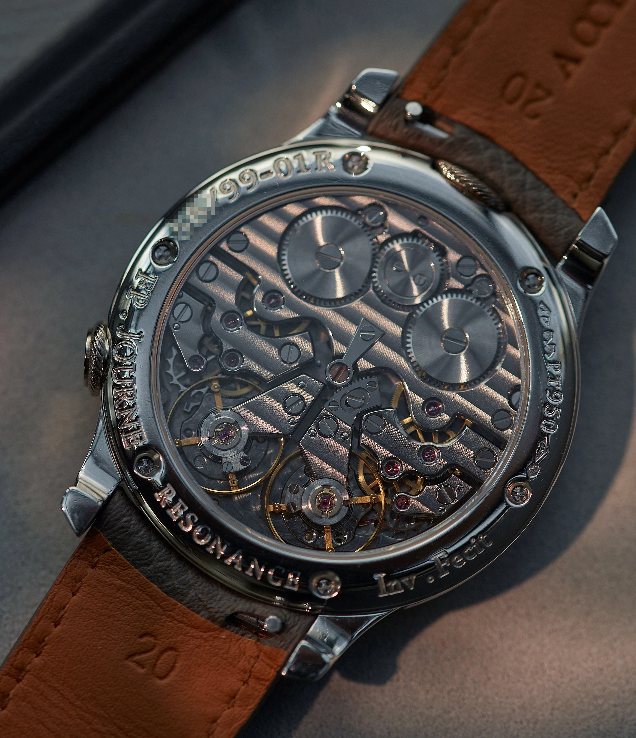 Chronomtre  Rsonance | Ruthenium Dial | 40mm | Platinum