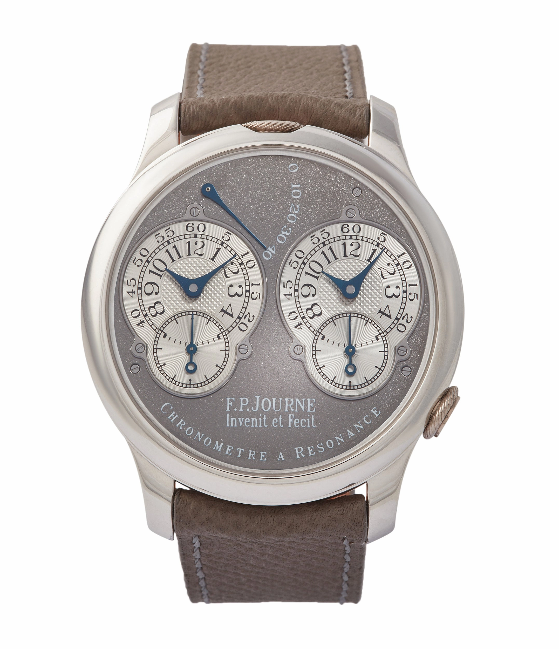 Chronomtre  Rsonance | Ruthenium Dial | 40mm | Platinum
