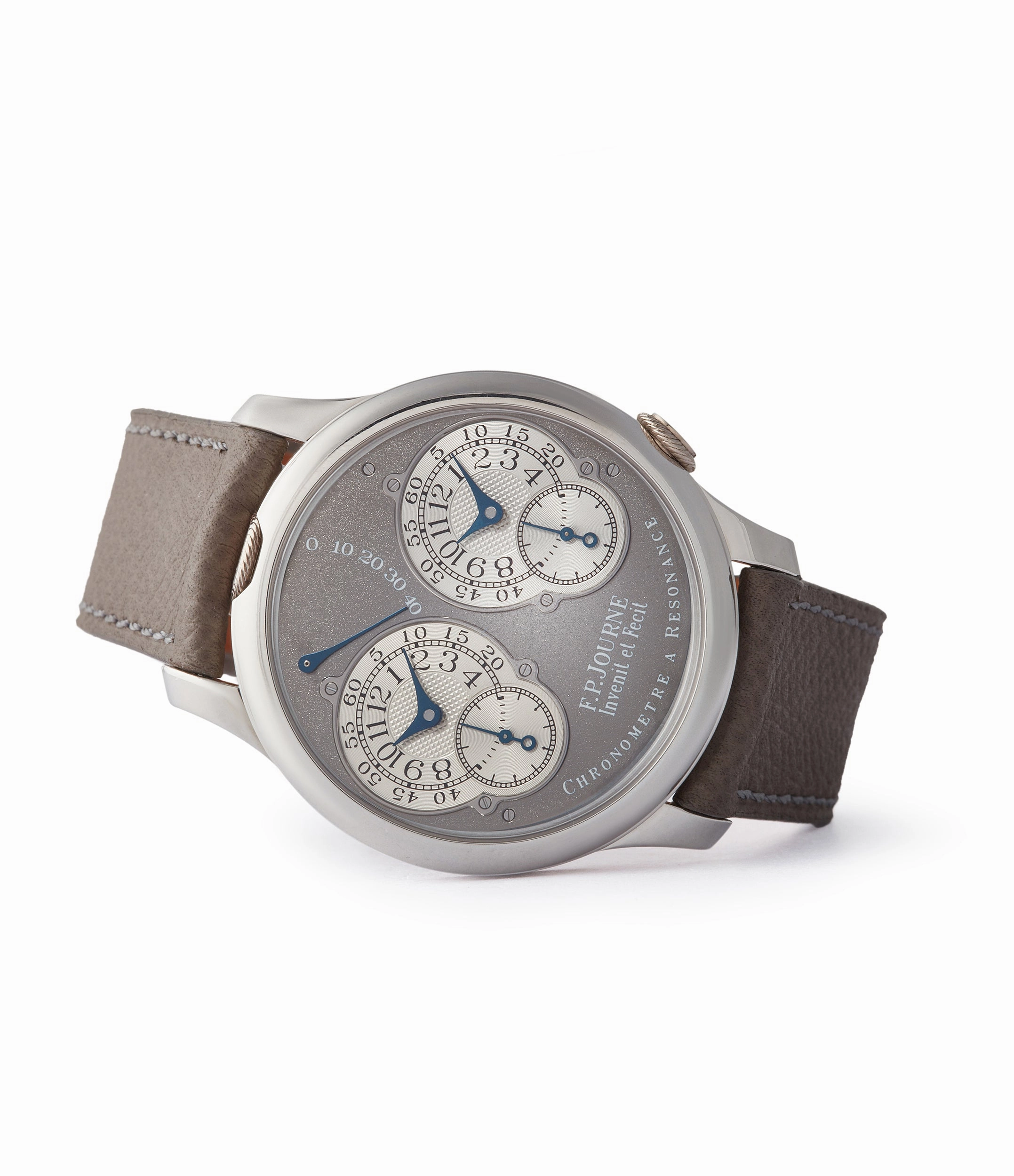 Chronomtre  Rsonance | Ruthenium Dial | 40mm | Platinum