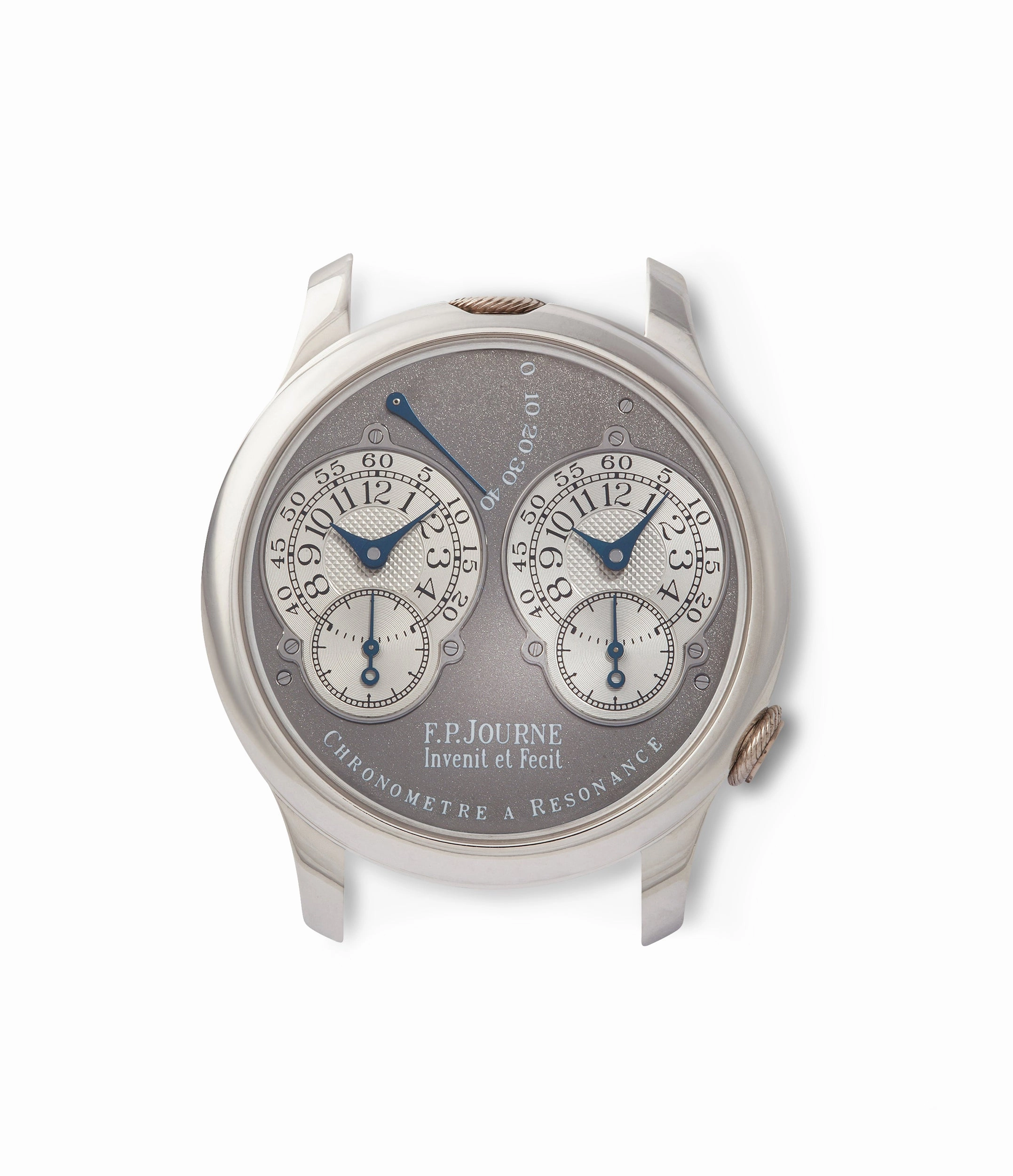 Chronomtre  Rsonance | Ruthenium Dial | 40mm | Platinum