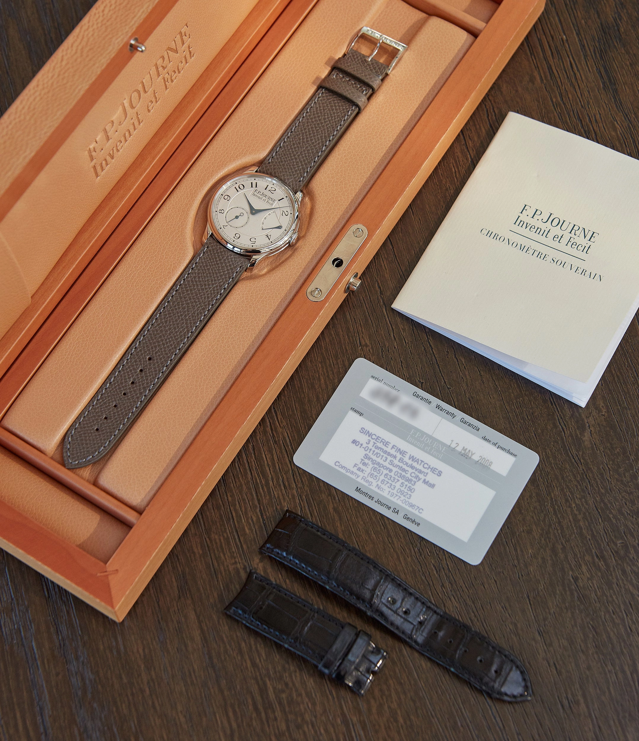 Chronomtre Souverain | 38mm | Platinum