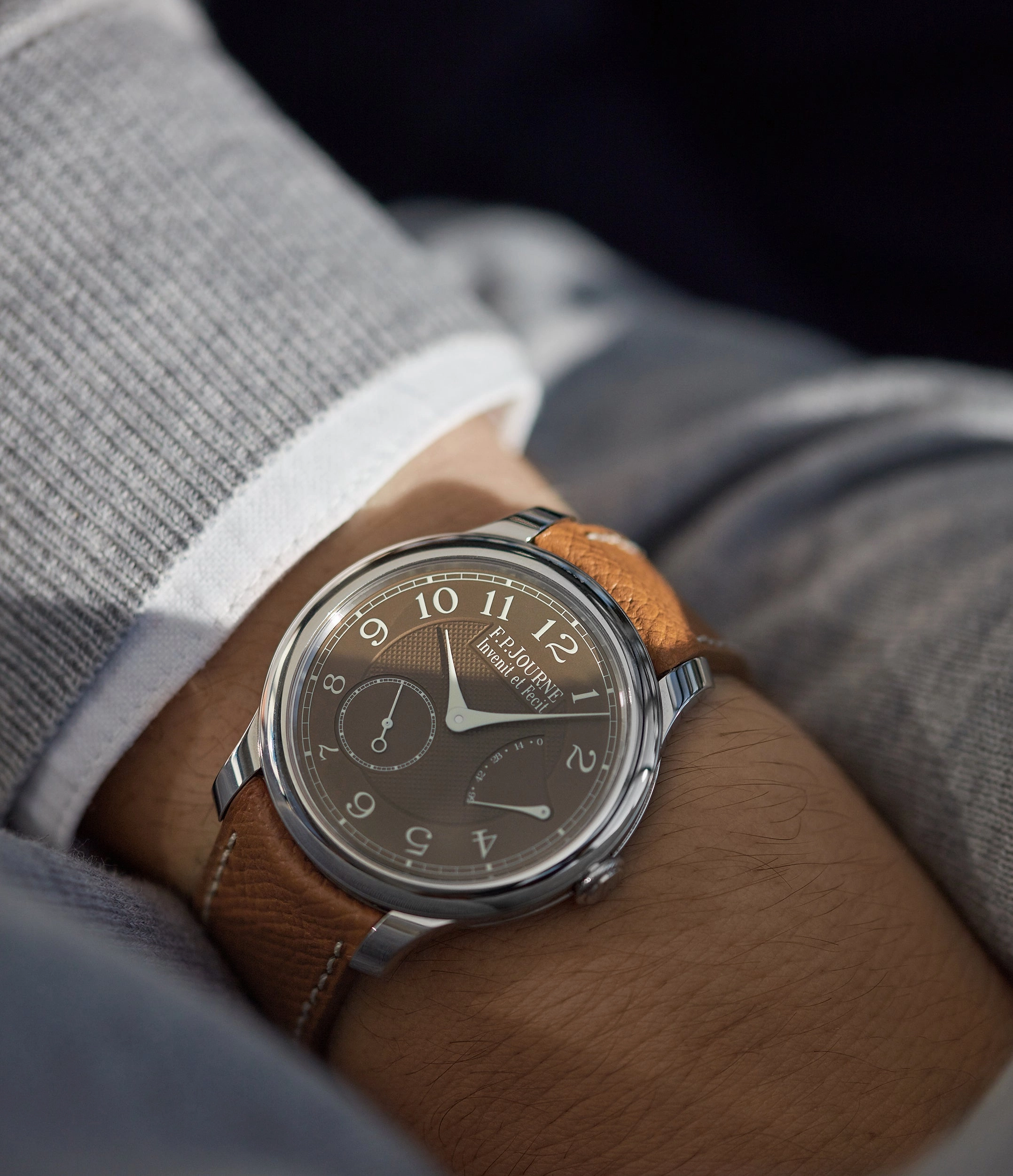 Chronomtre Souverain | Havana | platinum