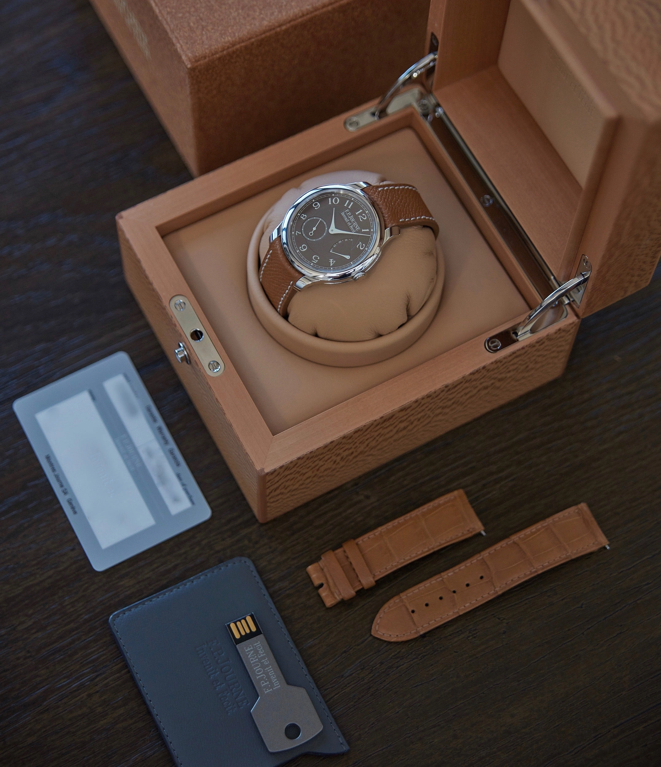 Chronomtre Souverain | Havana | platinum