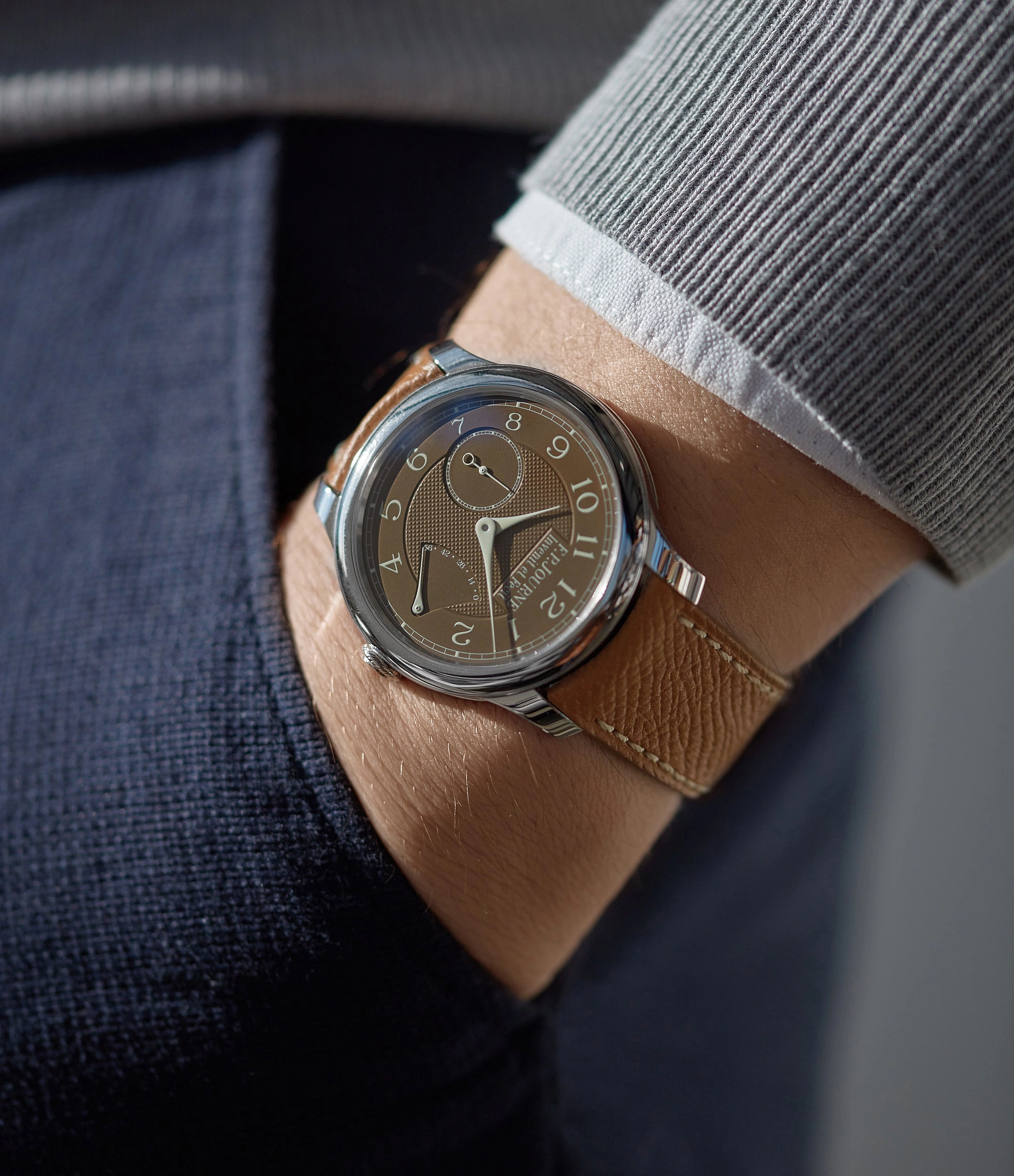 Chronomtre Souverain | Havana | platinum