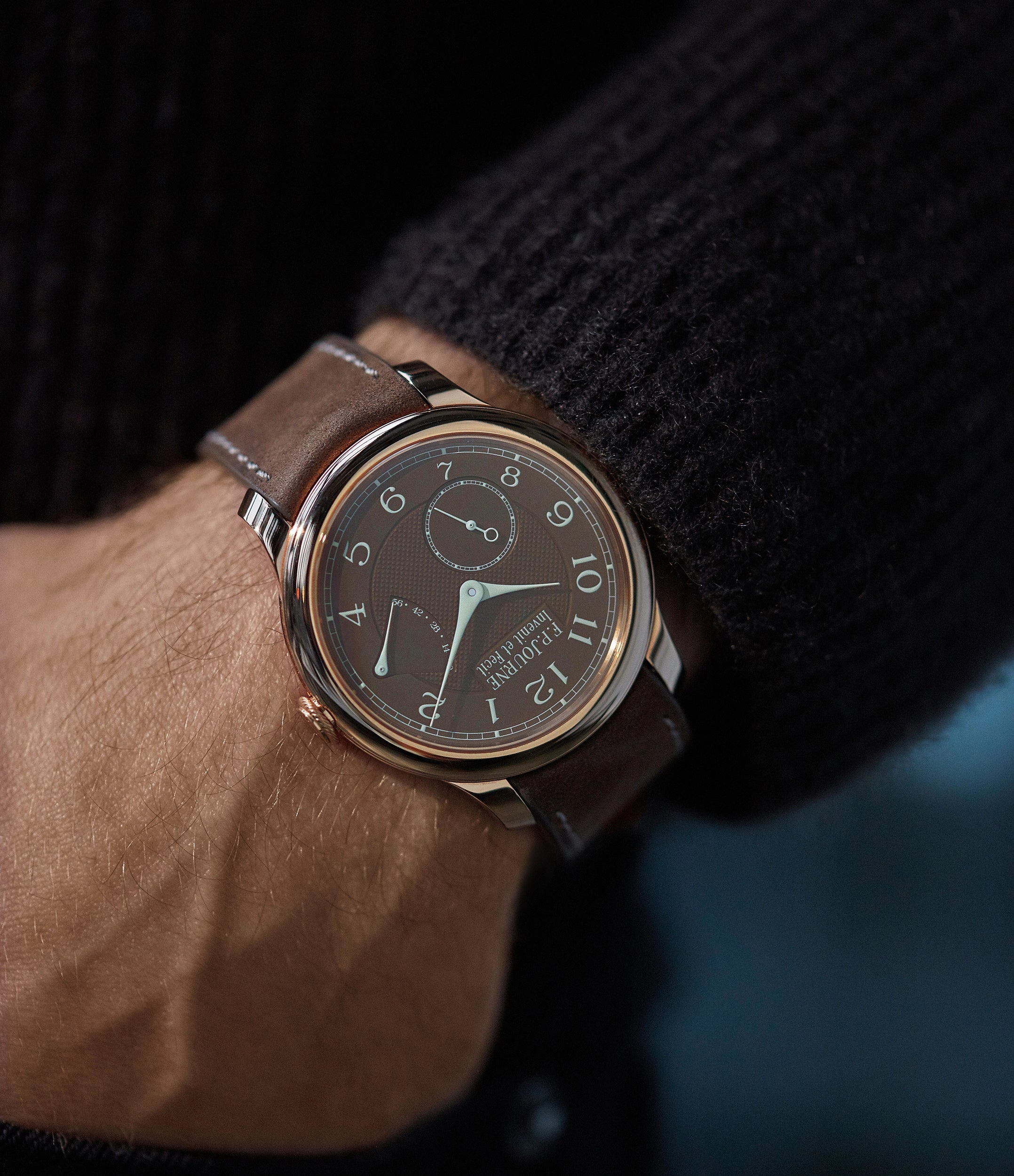 Chronomtre Souverain | Havana | Rose Gold