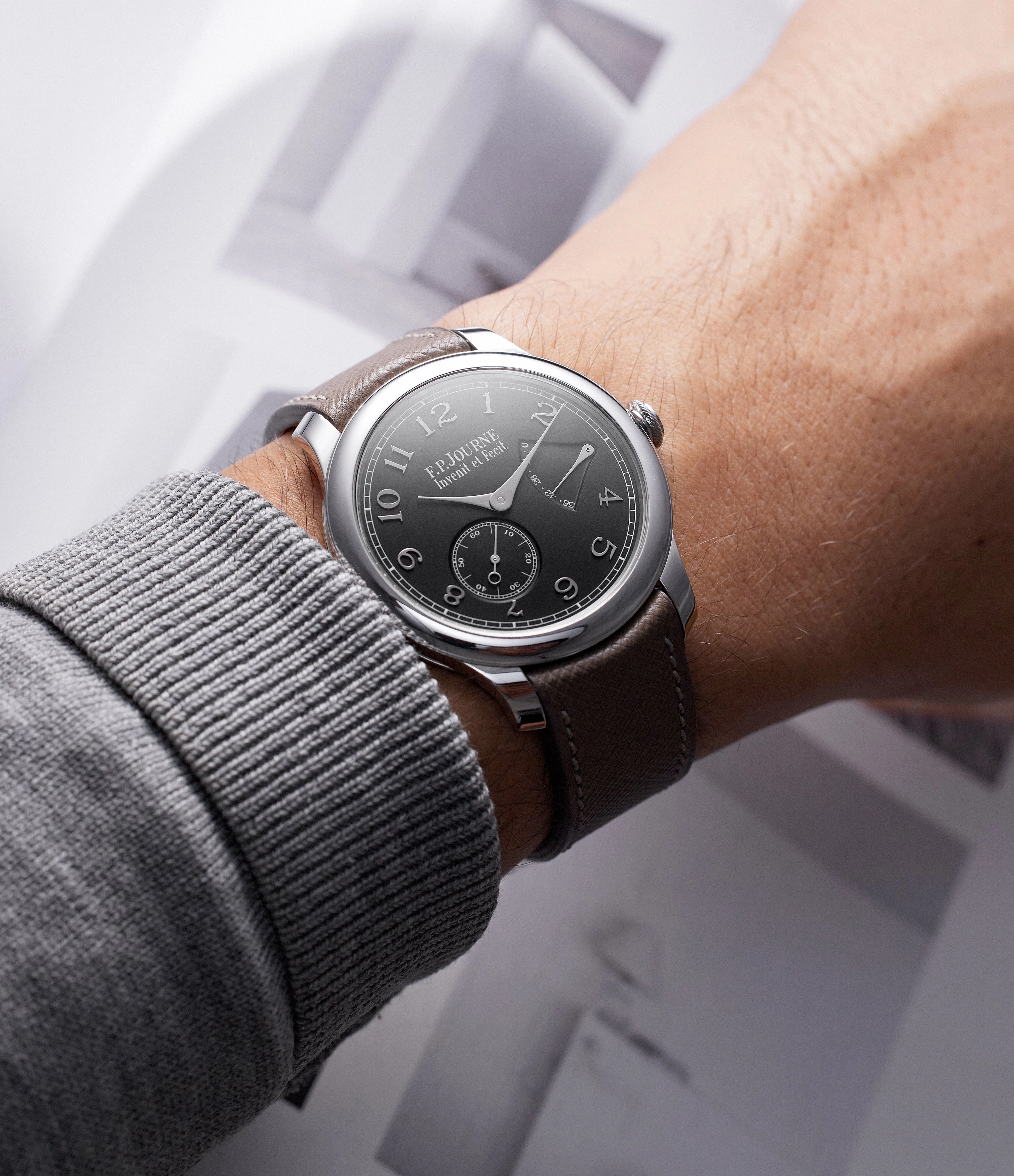 Chronomtre Souverain Black Label | Platinum