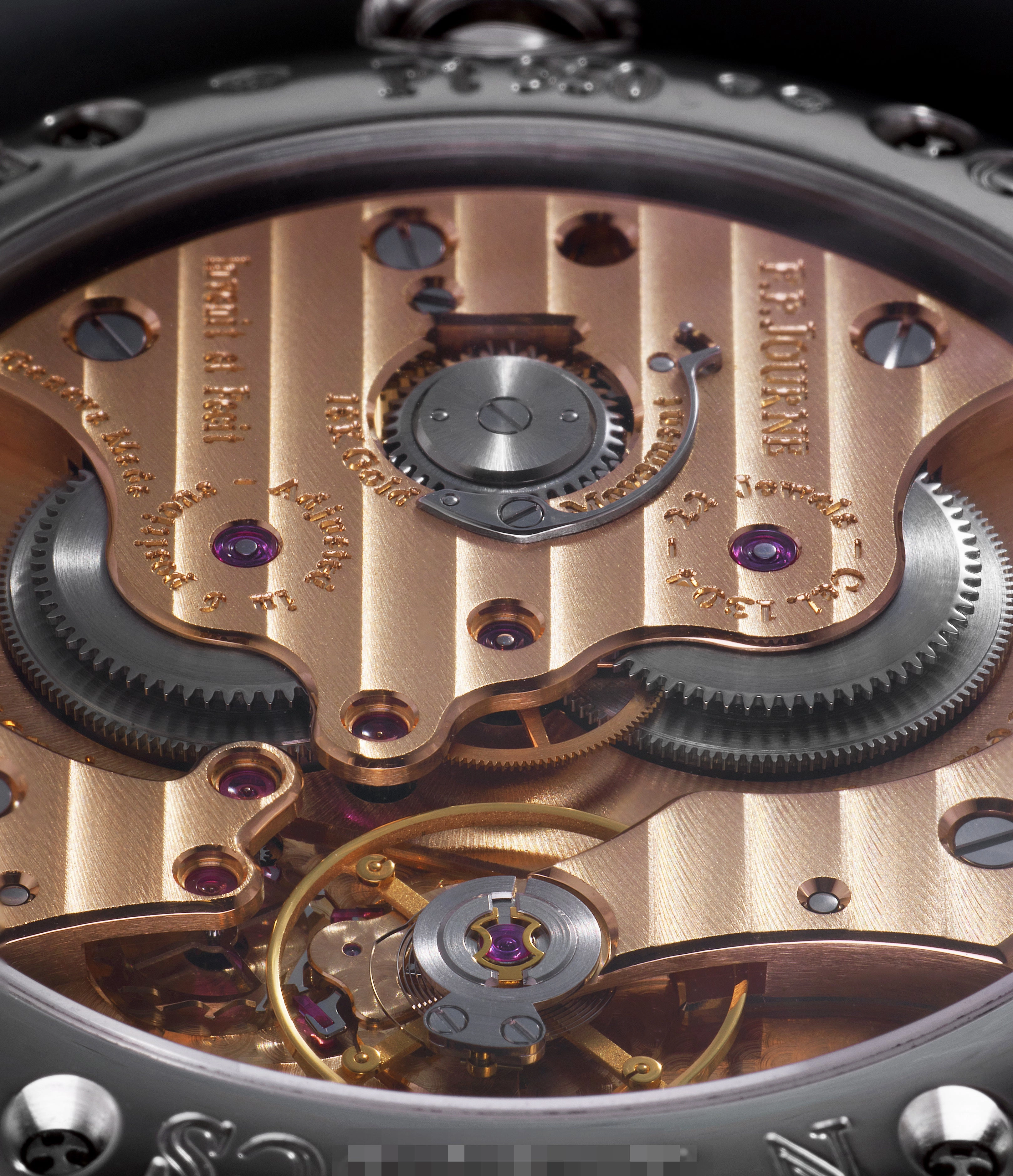 Chronomtre Souverain Black Label | Platinum