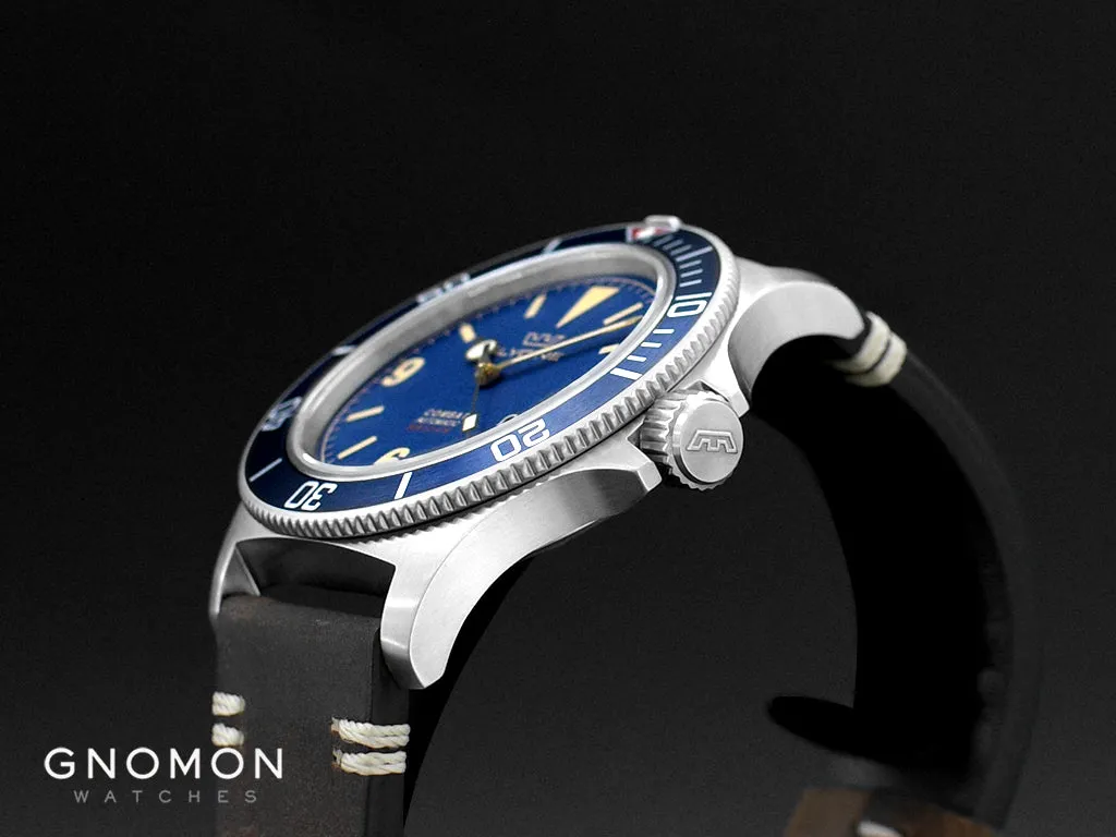 Combat SUB 42 Vintage Blue  Leather Ref. GL0417