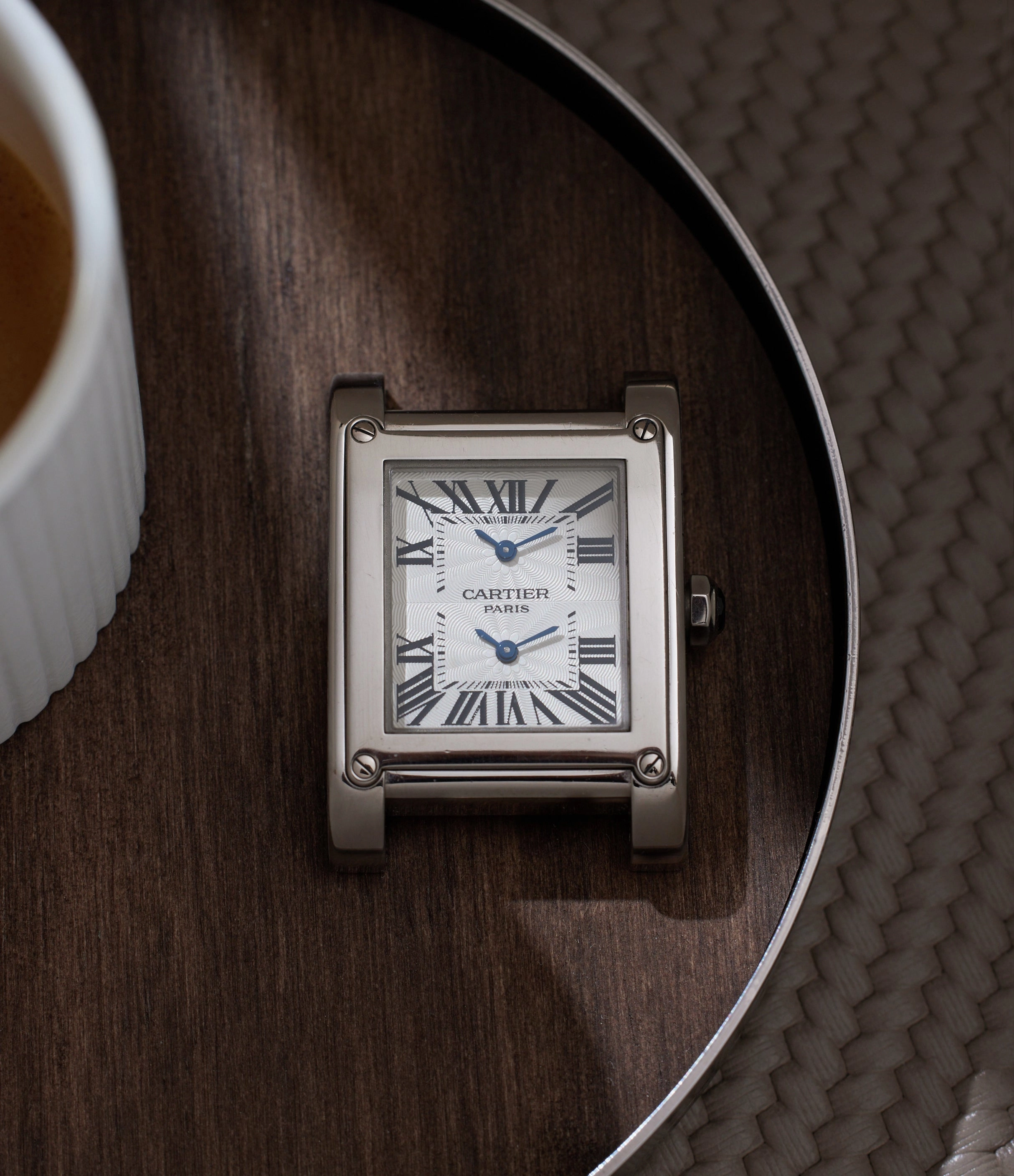 CPCP Tank  Vis | Dual Time | White Gold