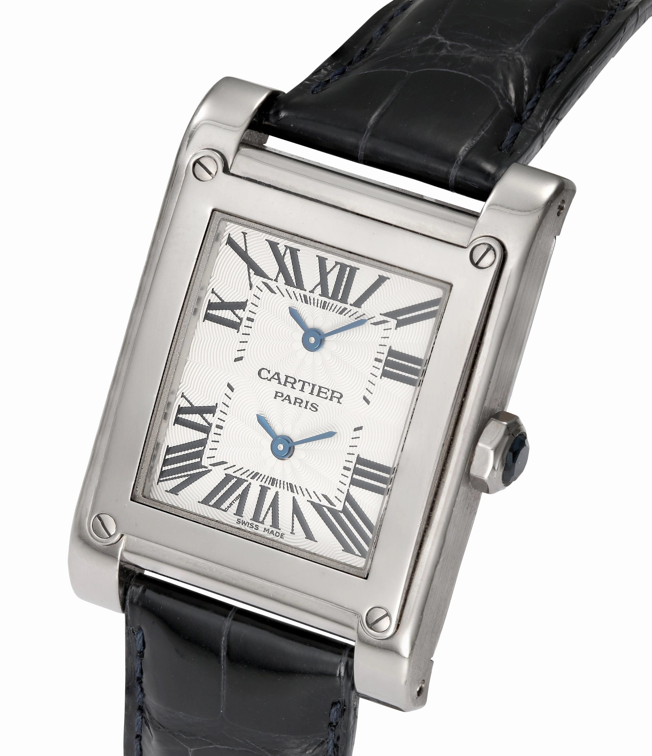 CPCP Tank  Vis | Dual Time | White Gold