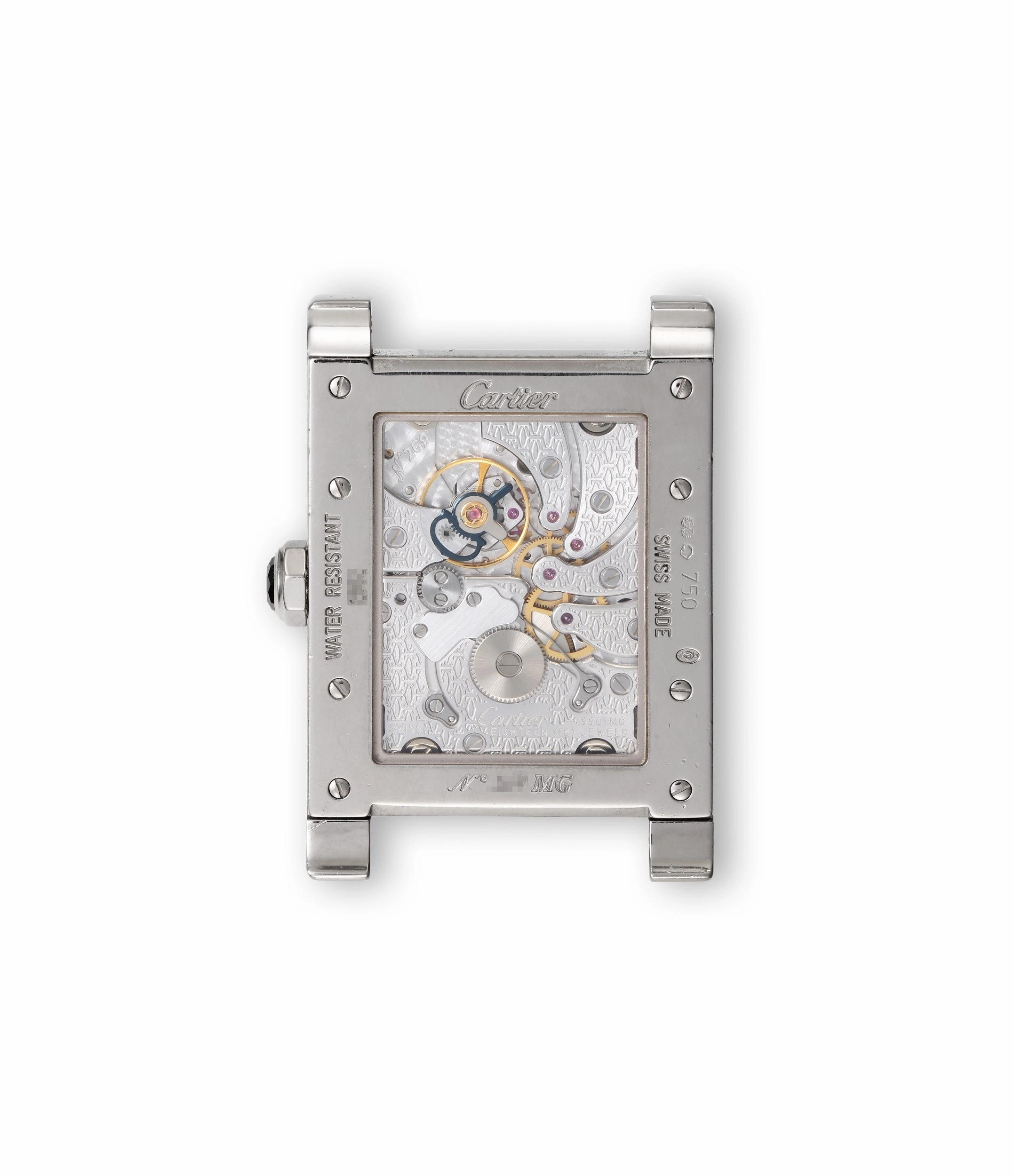 CPCP Tank  Vis | Dual Time | White Gold