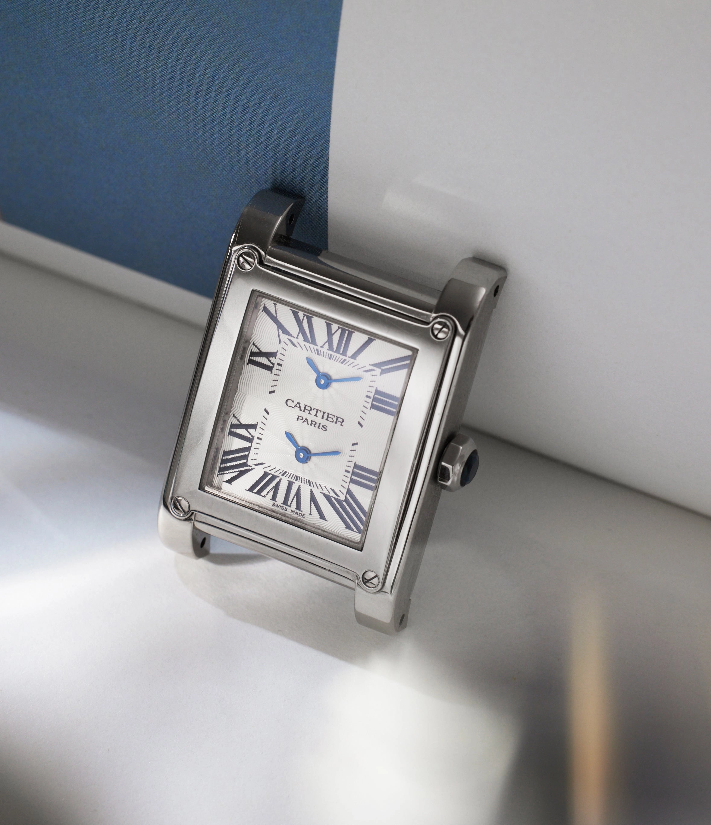 CPCP Tank  Vis | Dual Time | White Gold