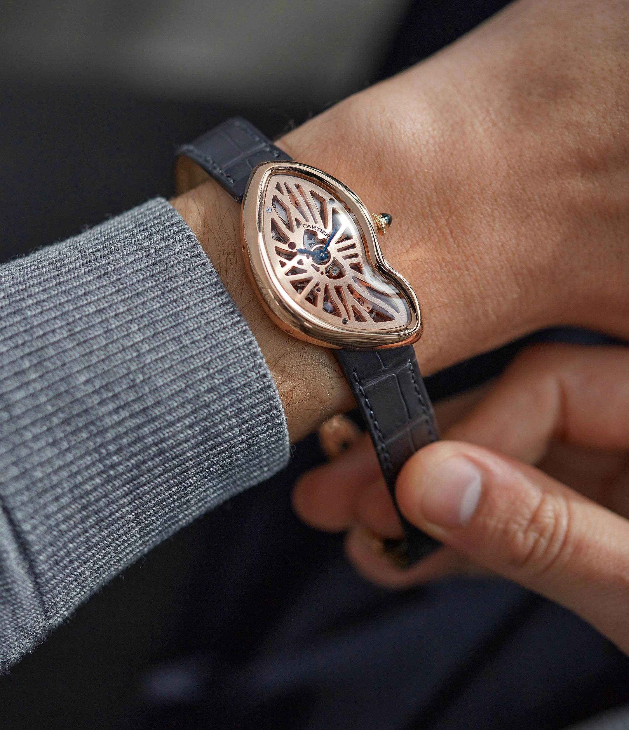 Crash Skeleton | Rose Gold