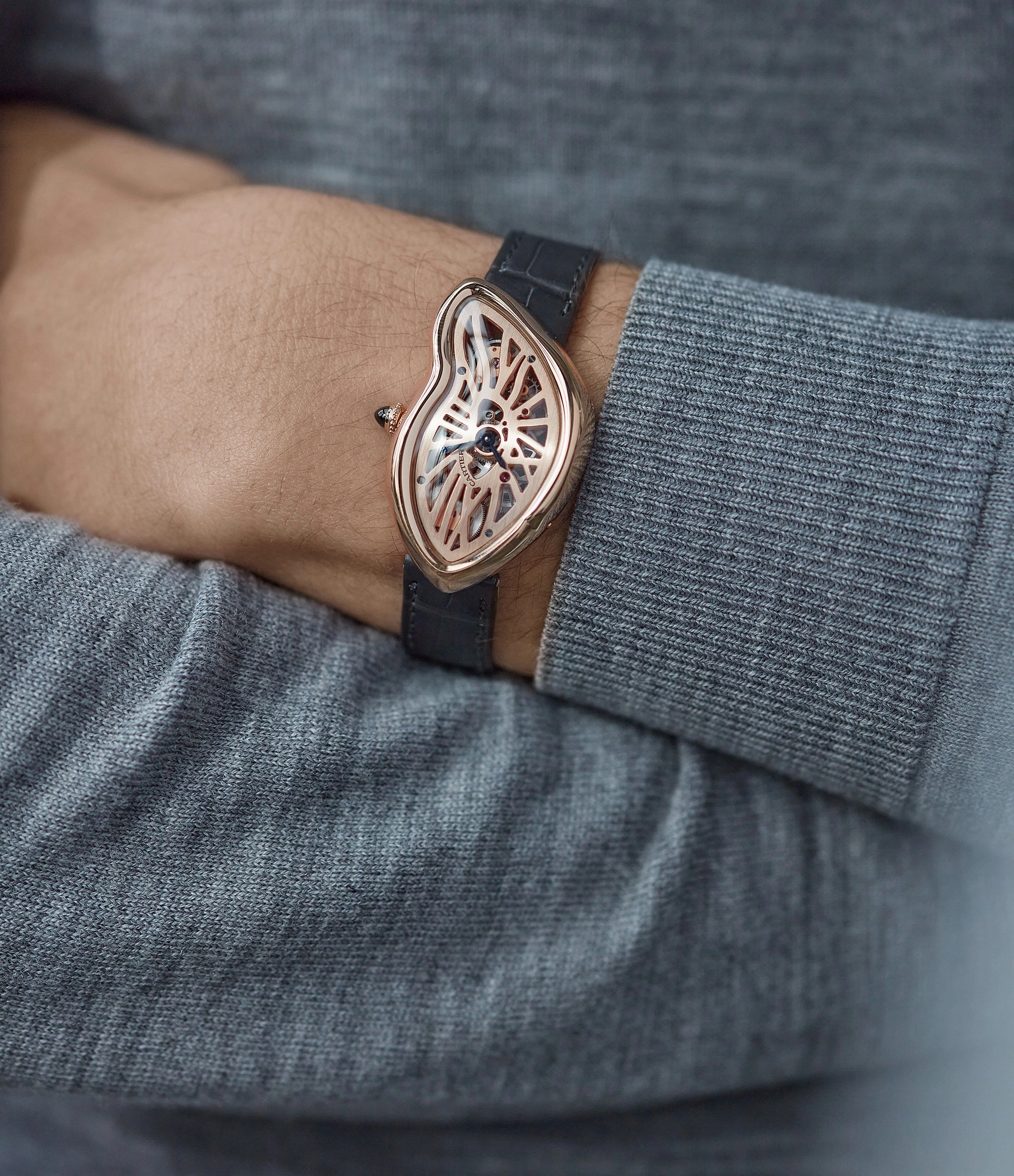 Crash Skeleton | Rose Gold