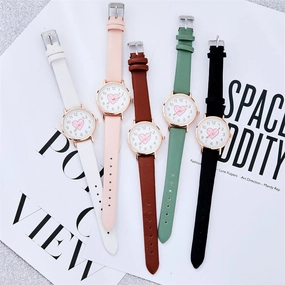 Cute arrow through the heart quartz watch wholesale