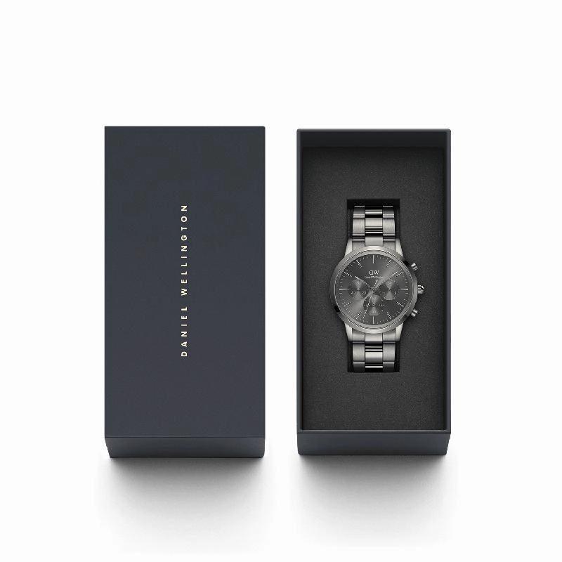Daniel Wellington Iconic Chronograph Graphite Watch 42mm
