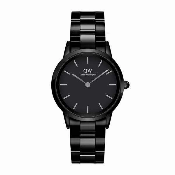 Daniel Wellington Iconic Link Black Ceramic Watch 32mm