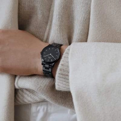 Daniel Wellington Iconic Link Black Ceramic Watch 32mm