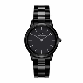 Daniel Wellington Iconic Link Black Ceramic Watch 32mm