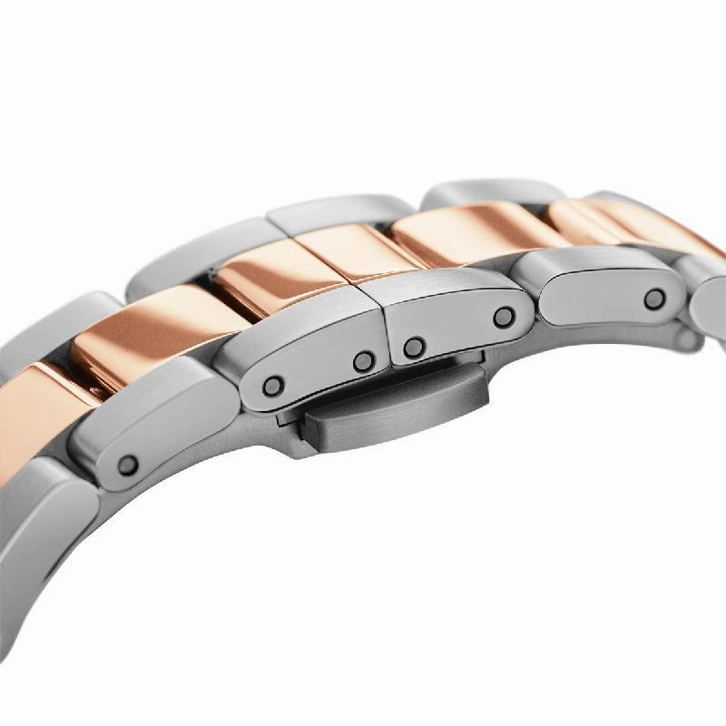 Daniel Wellington Iconic Link Lumine Rose Gold Watch 28mm