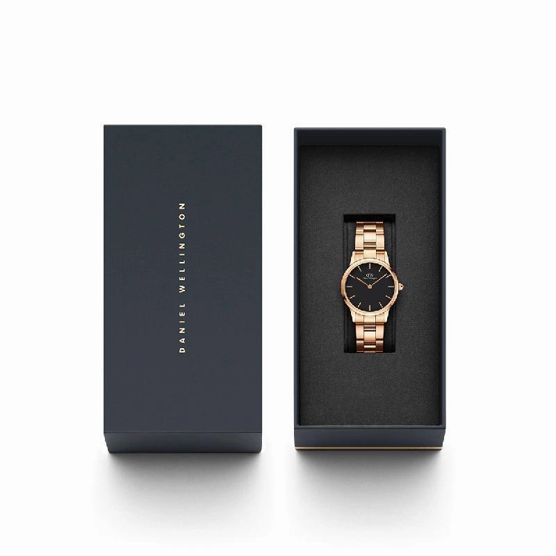 Daniel Wellington Iconic Link Rose Gold Watch 28mm