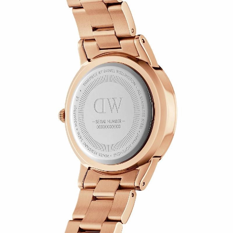 Daniel Wellington Iconic Link Rose Gold Watch 28mm