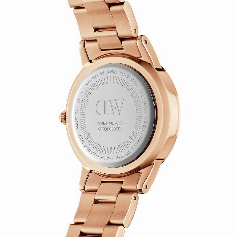 Daniel Wellington Iconic Link Rose Gold Watch 32mm