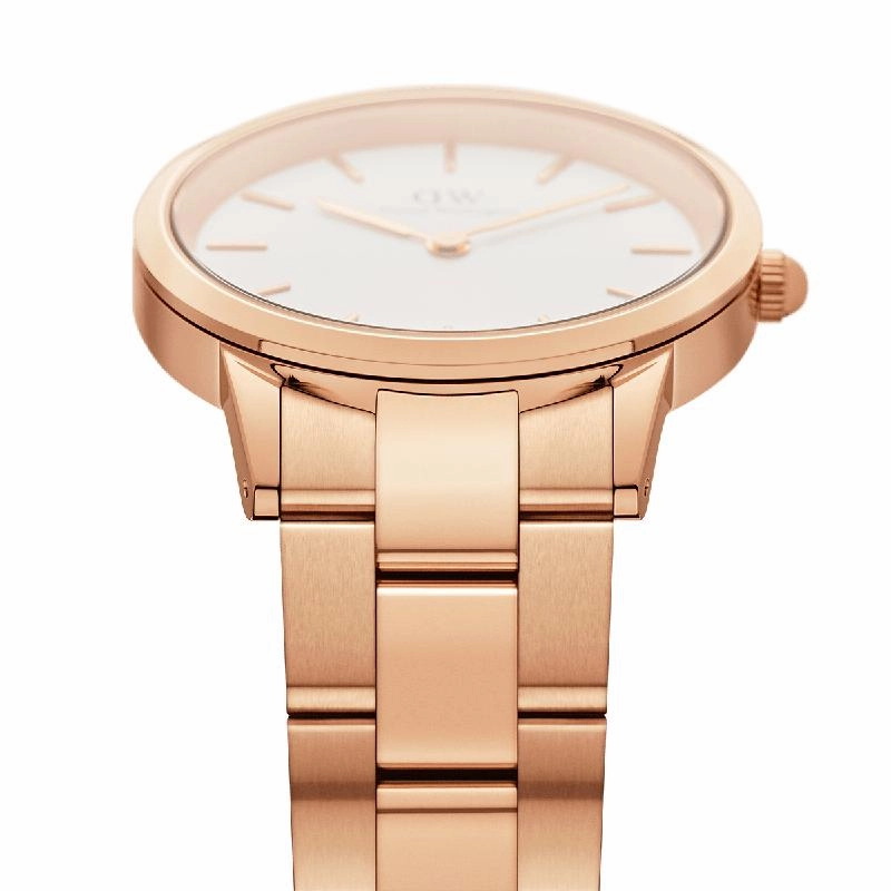 Daniel Wellington Iconic Link Rose Gold Watch 32mm