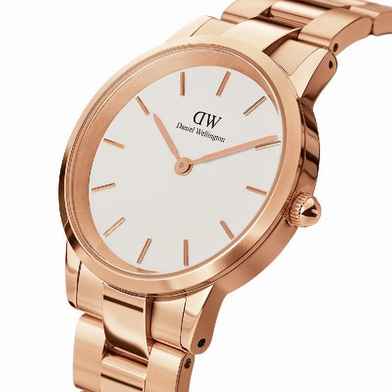 Daniel Wellington Iconic Link Rose Gold Watch 36mm