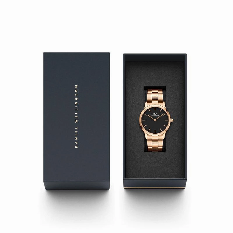 Daniel Wellington Iconic Link Rose Gold Watch 36mm