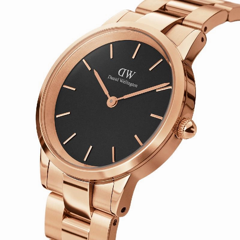 Daniel Wellington Iconic Link Rose Gold Watch 36mm
