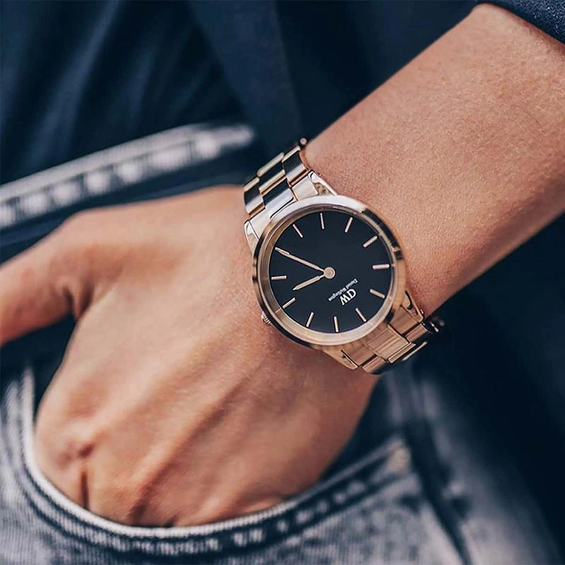 Daniel Wellington Iconic Link Rose Gold Watch 36mm