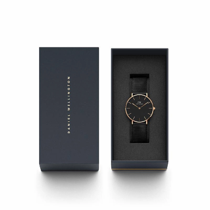 Daniel Wellington Petite Ashfield Rose Gold Watch 36mm